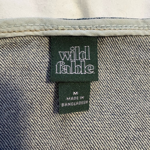 Wild Fable Denim Blue Camisole Top - Picture 3 of 3